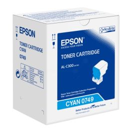 C13S050749 / 0749 - toner de marque Epson - cyan