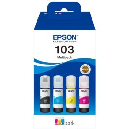 C13T00S64A / 103 - cartouches de marque Epson - multipack 4 couleurs : noire, cyan, magenta, jaune