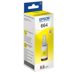 C13T664440 / 664 - bouteille d&#039;encre de marque Epson - jaune