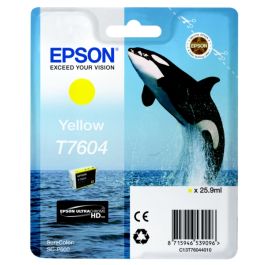 C13T76044010 / T7604 - cartouche de marque Epson - jaune