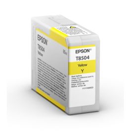 C13T850400 / T8504 - cartouche de marque Epson - jaune
