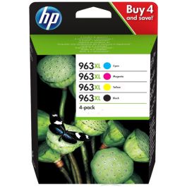 3YP35AE / 963XL - cartouches de marque HP - multipack 4 couleurs : noire, cyan, magenta, jaune