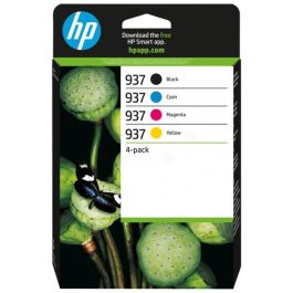 6C400NE / 937 - cartouches de marque HP - multipack 4 couleurs : noire, cyan, magenta, jaune