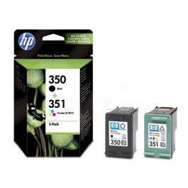 SD412EE / 350+351 - cartouches de marque HP - multipack 2 couleurs : noire, multicouleur