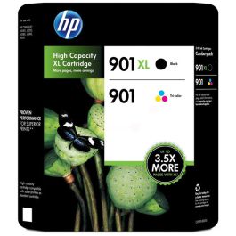 SD519AE / 901XL+901 - cartouches de marque HP - multipack 2 couleurs : noire, multicouleur