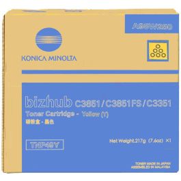 A95W250 / TNP-49 Y - toner de marque Konica Minolta - jaune