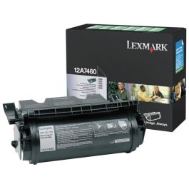 12A7460 - toner de marque Lexmark - noir