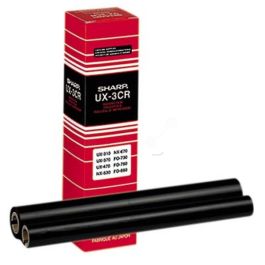 UX3CR - film transfert thermique de marque Sharp - noir - pack de 2