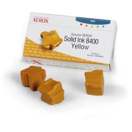 108R00607 - encre solide de marque Xerox - jaune - pack de 3