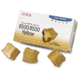 108R00671 - encre solide de marque Xerox - jaune - pack de 3