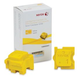 108R00997 - encre solide de marque Xerox - jaune - pack de 2