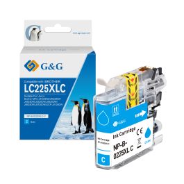 LC225XLC - cartouche qualité premium compatible Brother - cyan