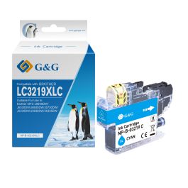 LC3219XLC - cartouche qualité premium compatible Brother - cyan