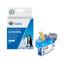 LC422XLC - cartouche qualité premium compatible Brother - cyan