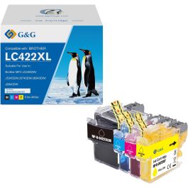 LC422XLVAL - cartouches qualité premium compatible Brother - multipack 4 couleurs : noire, cyan, magenta, jaune