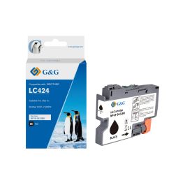 LC424BK - cartouche qualité premium compatible Brother - noire
